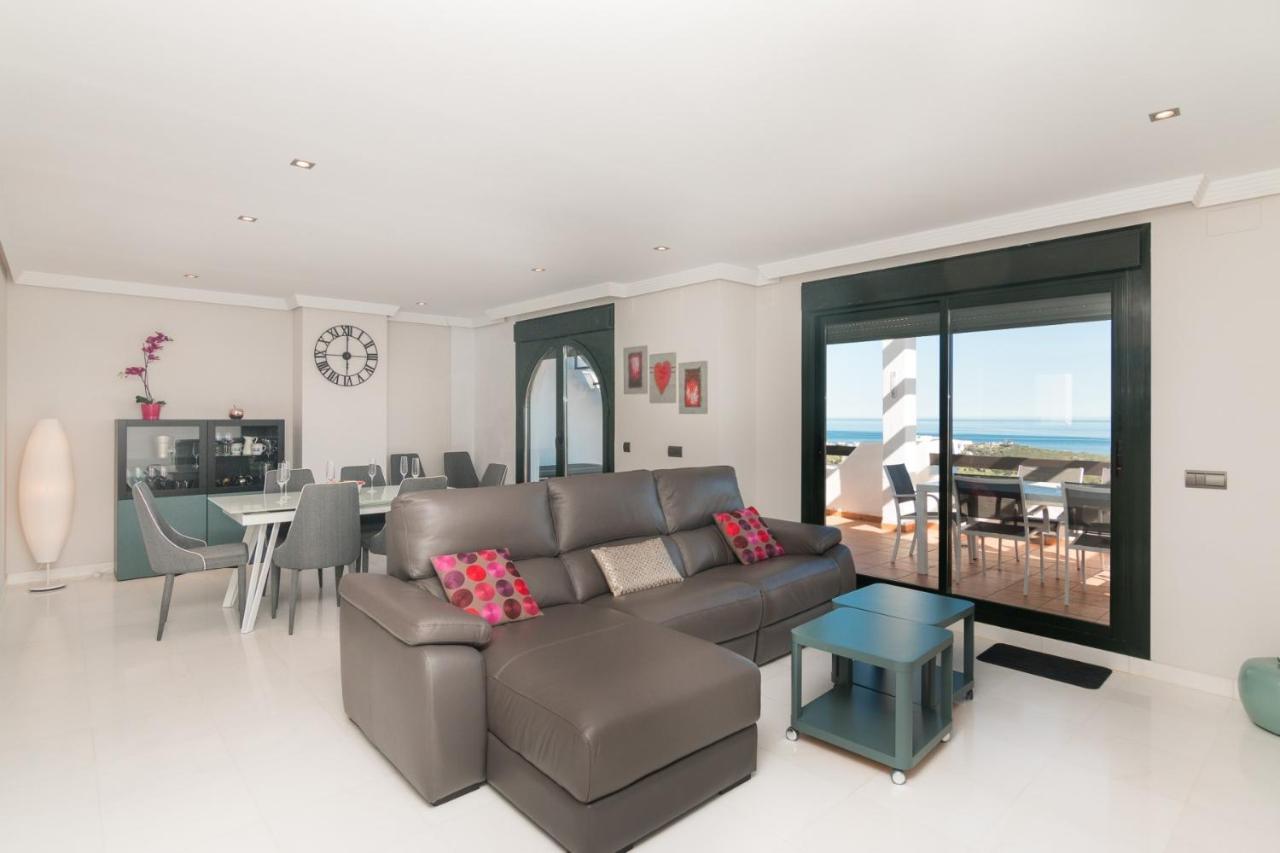 2186-Luxury Sea View Penthouse In Casares Costa Appartement Buitenkant foto