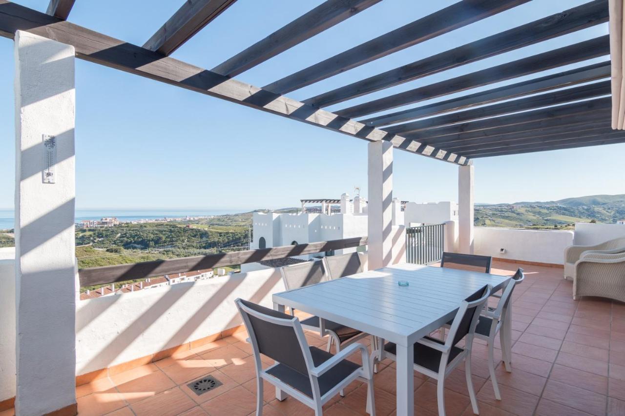2186-Luxury Sea View Penthouse In Casares Costa Appartement Buitenkant foto