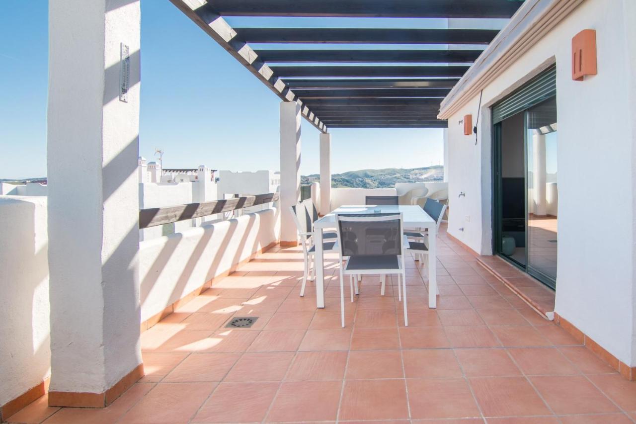 2186-Luxury Sea View Penthouse In Casares Costa Appartement Buitenkant foto