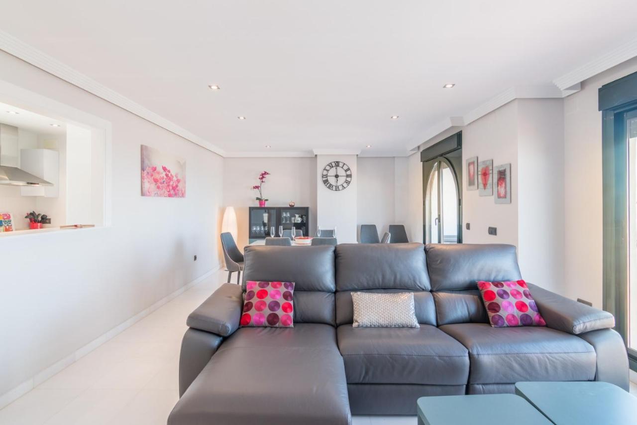 2186-Luxury Sea View Penthouse In Casares Costa Appartement Buitenkant foto