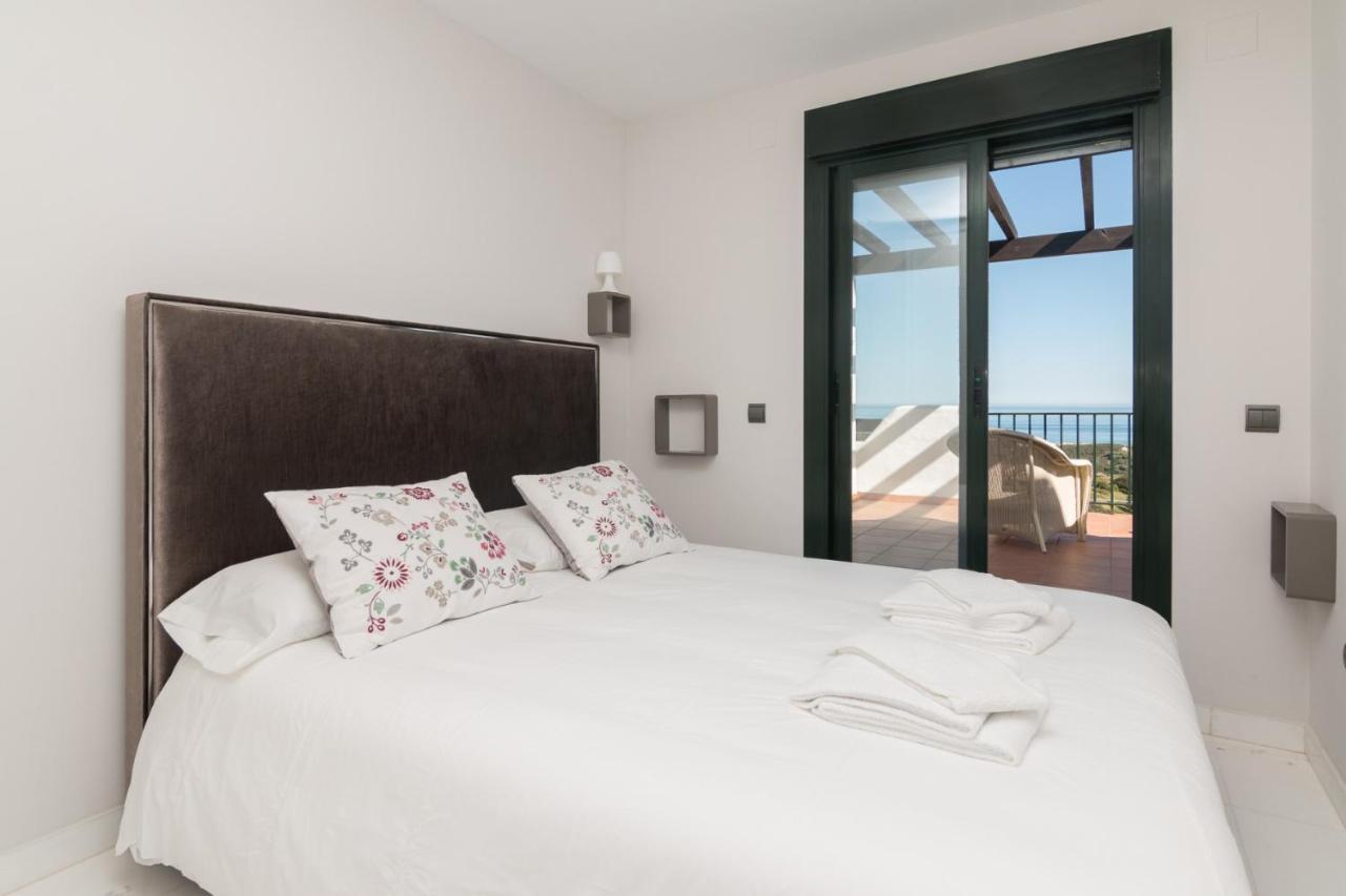 2186-Luxury Sea View Penthouse In Casares Costa Appartement Buitenkant foto